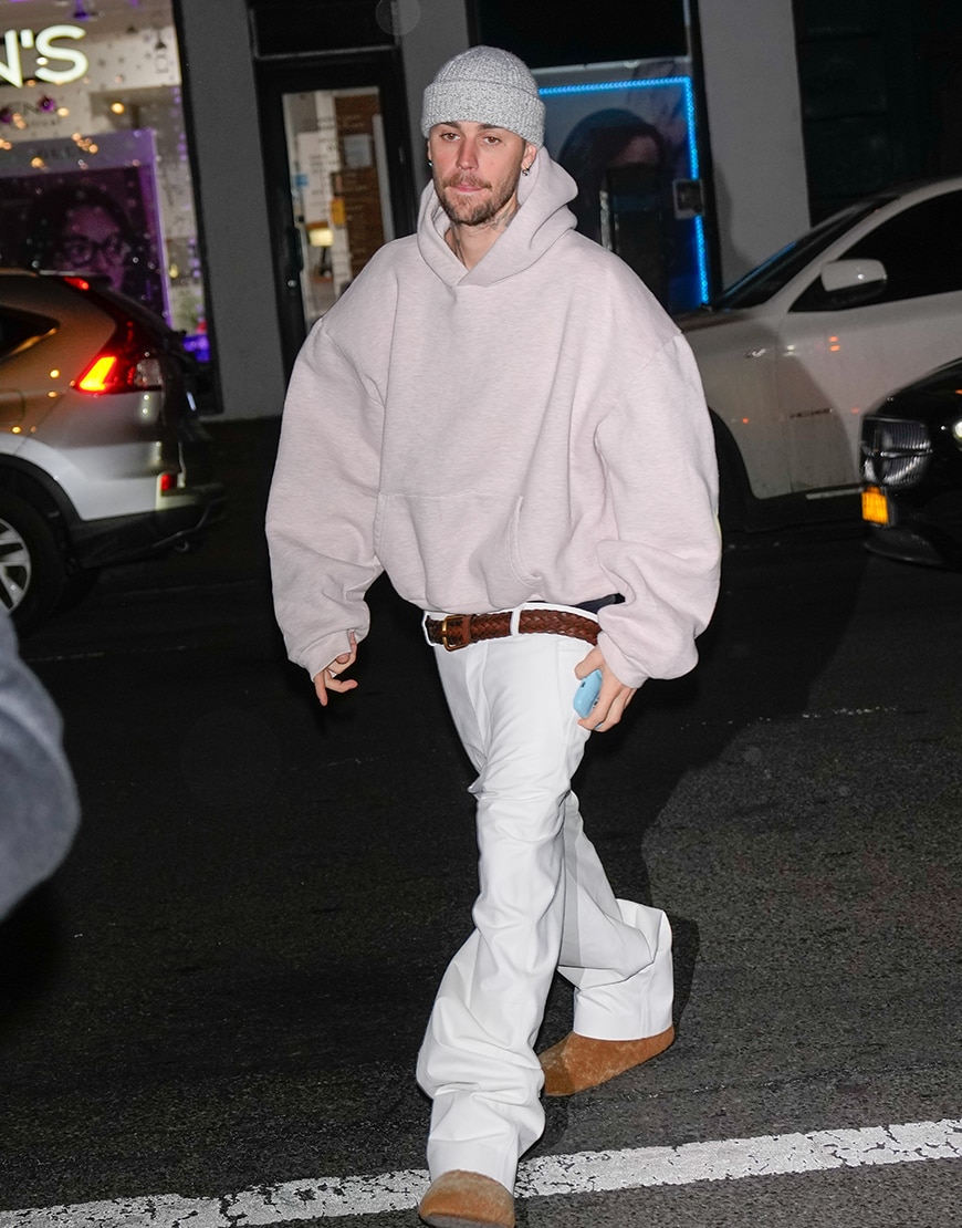 Justin Bieber wearing a hoodie | ASOS Style Feed