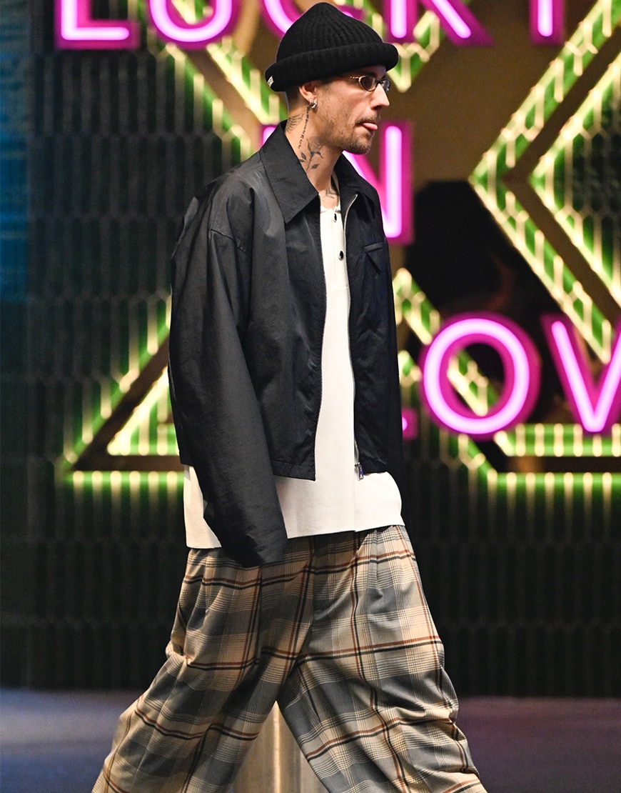 Justin Bieber wearing a black jacket | ASOS Style Feed