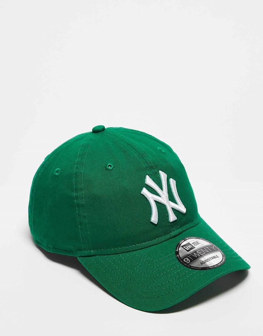 New Era NY Yankees 9twenty cap in green | ASOS Style Feed