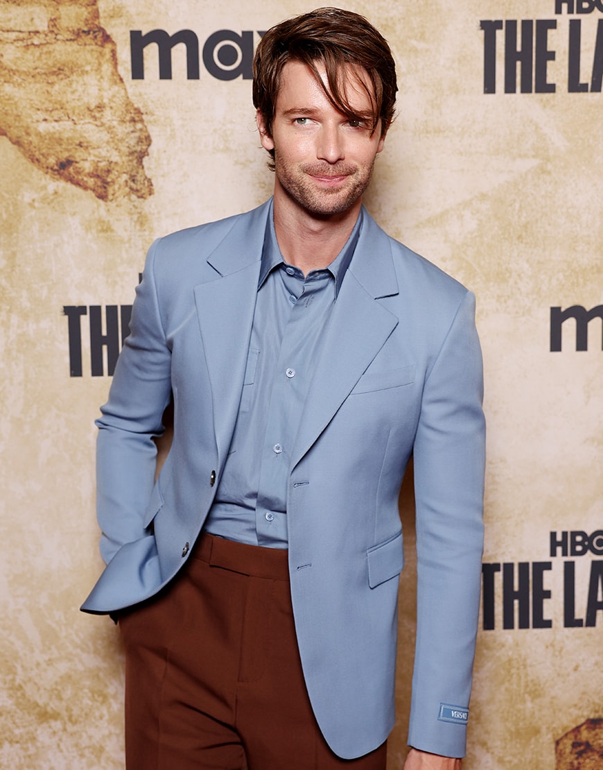 Patrick Schwarzenegger blue suit | ASOS Style Feed