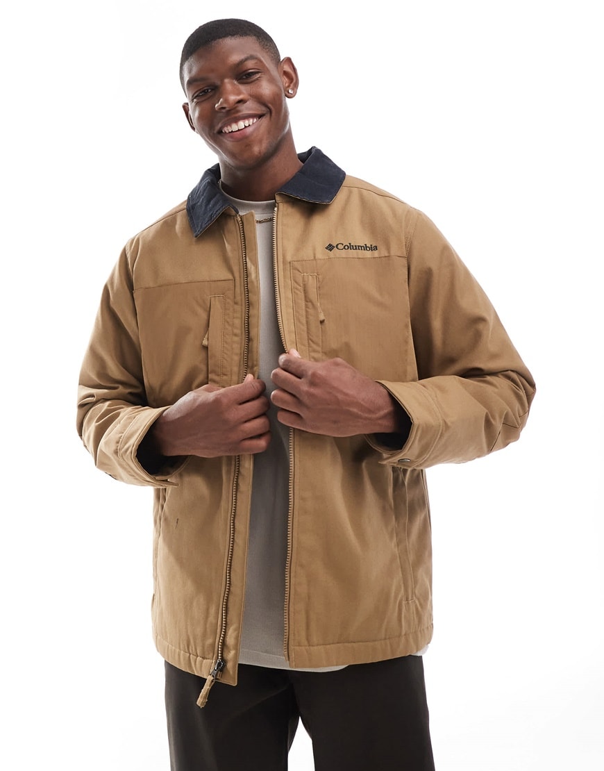 Columbia Loma Vista Fusion jacket in brown | ASOS Style Feed