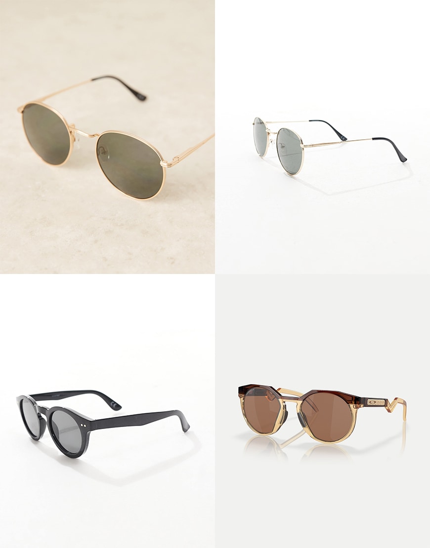 Collage of models wearing sunglasses | ASOS Style Feed