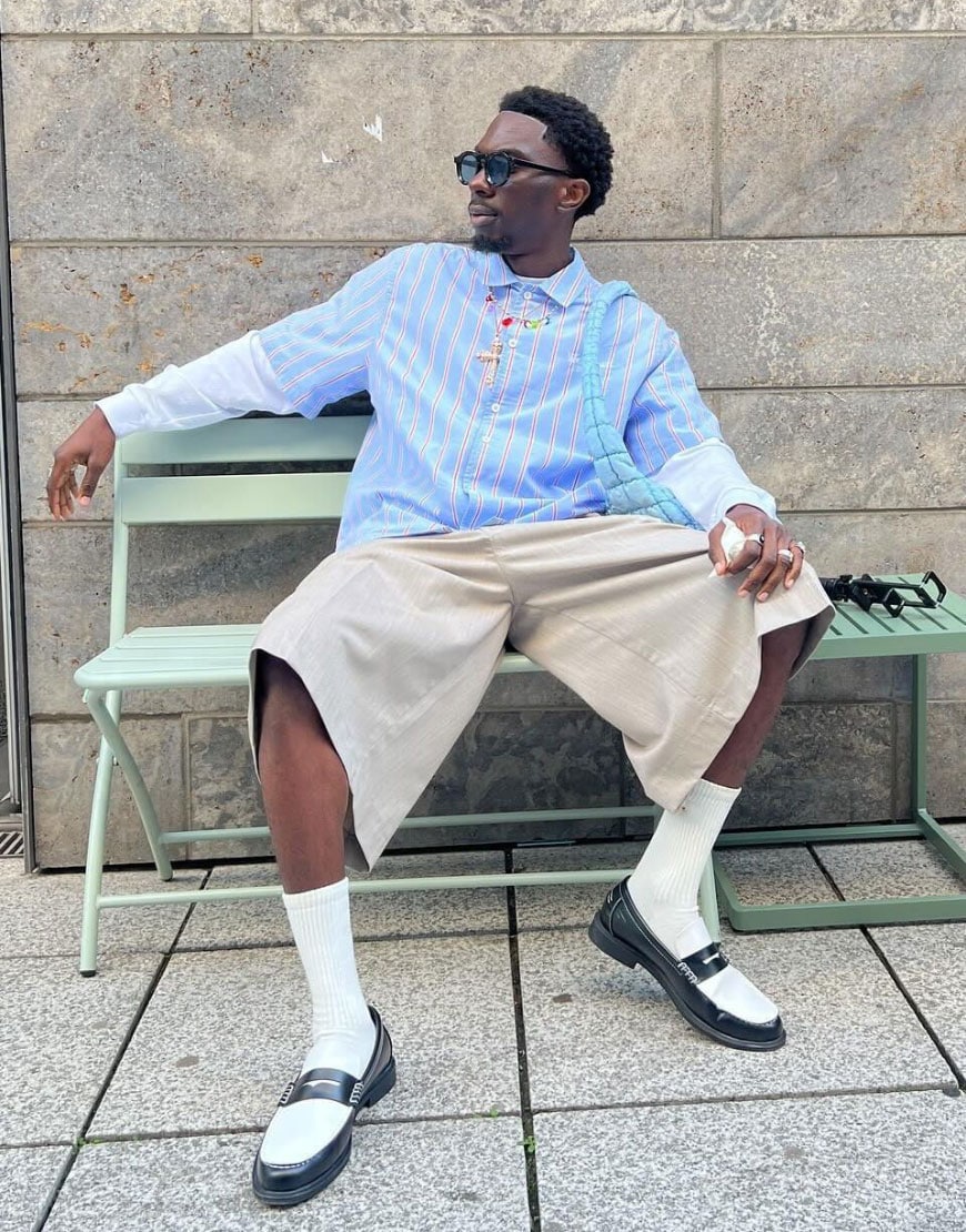 @jizzr_ Wearing Loafers