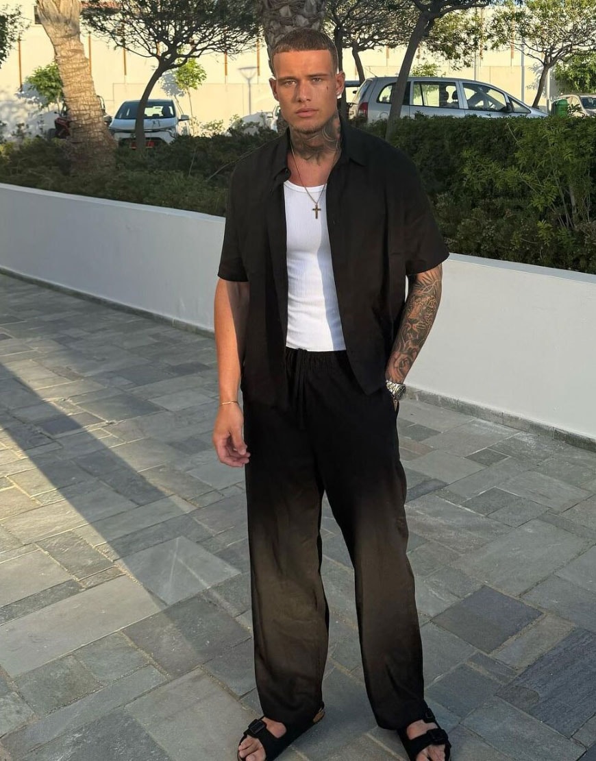 @reece9 Wearing Birkenstock Sandals