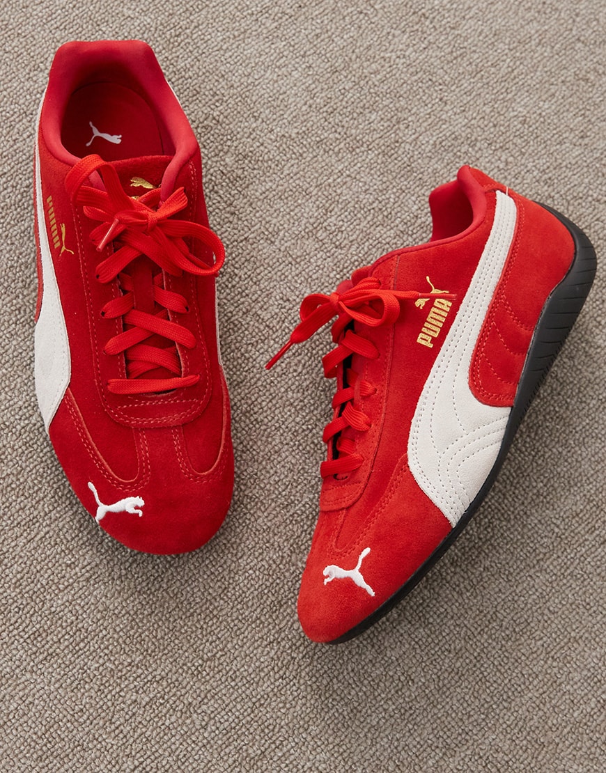 Puma Speedcat sneakers in red | ASOS Style Feed