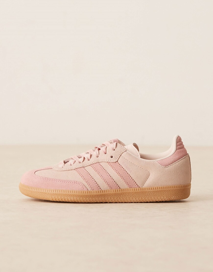 Pink adidas Sambas
