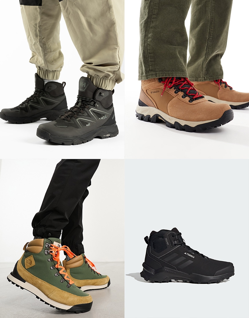 Men's climbing boots and shoes | ASOS Style Feed