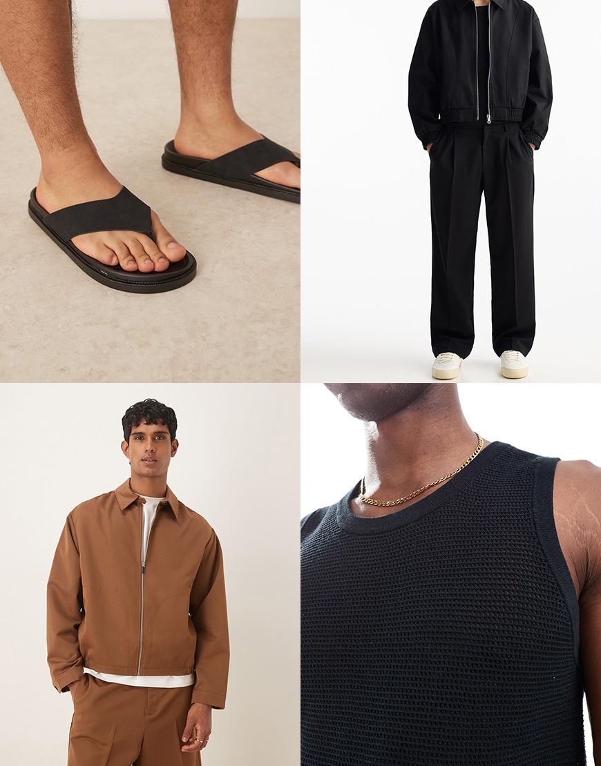 ASOS DESIGN Mens sandals and accessories | ASOS Style Feed