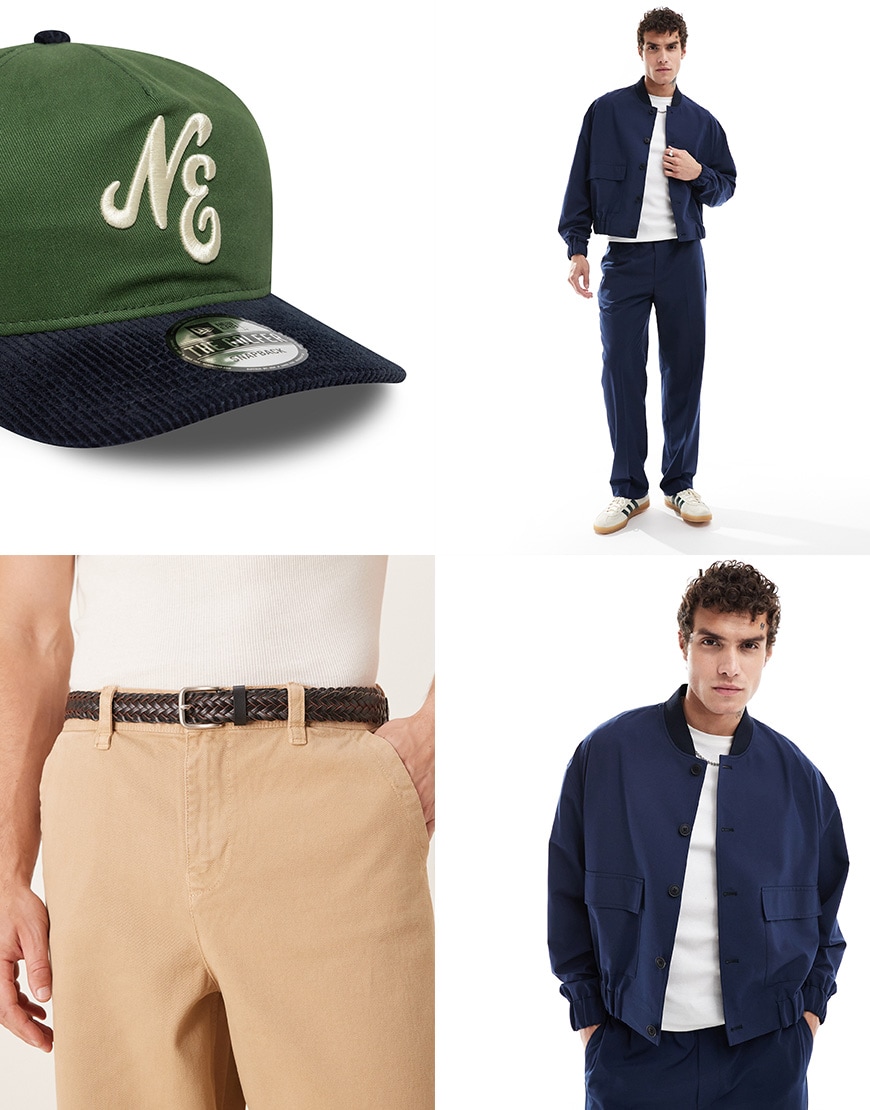 Collage of men wearing ASOS clothing | ASOS Style Feed