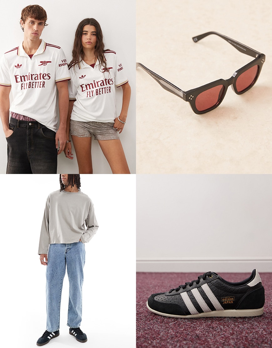 Collage of men wearing ASOS clothing | ASOS Style Feed