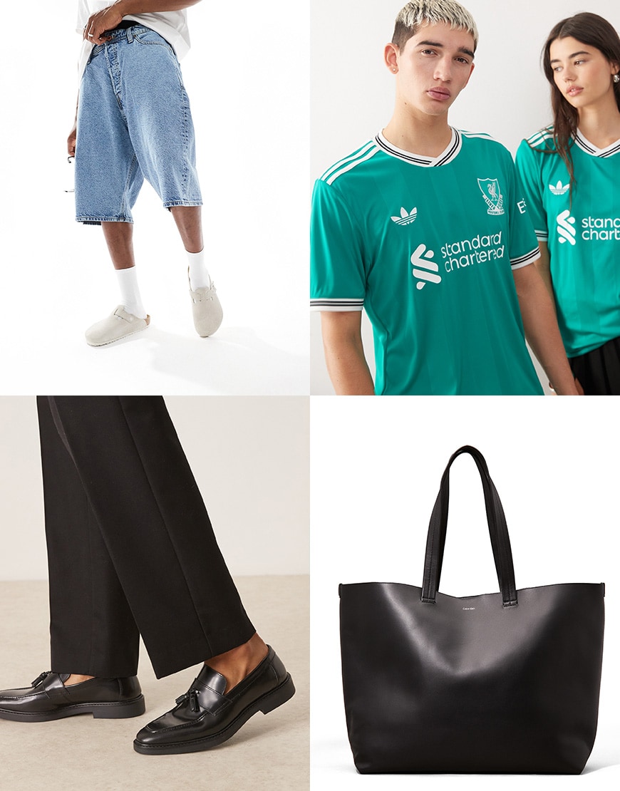 Collage of men wearing ASOS clothing | ASOS Style Feed