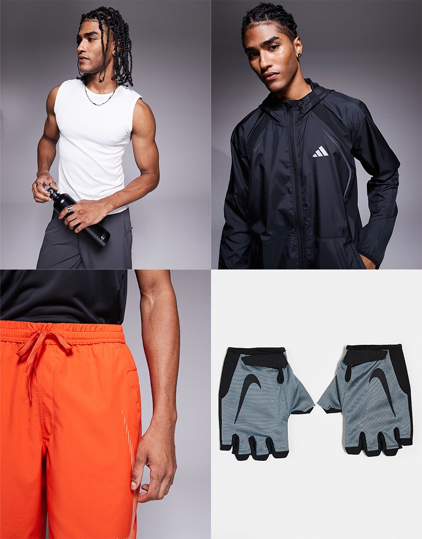 Collage of ASOS clothing