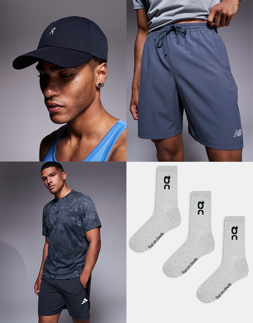 Collage of ASOS clothes