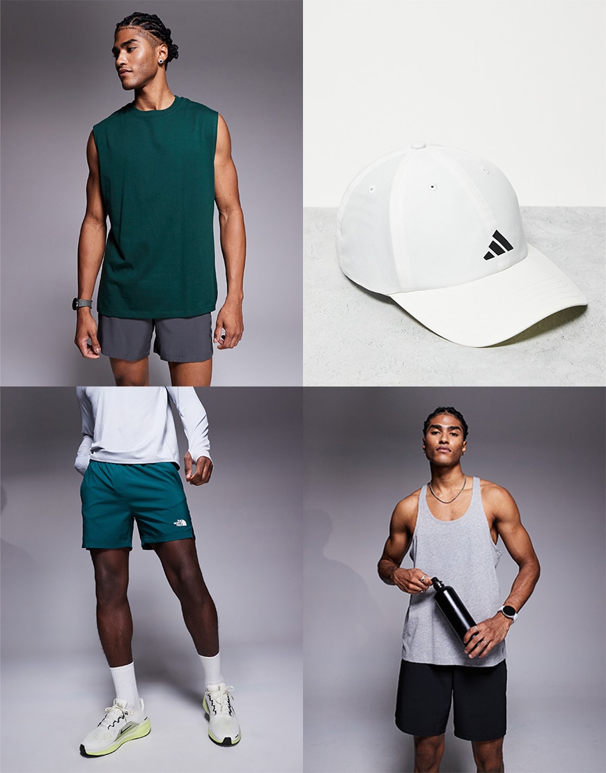 Collage of ASOS clothing