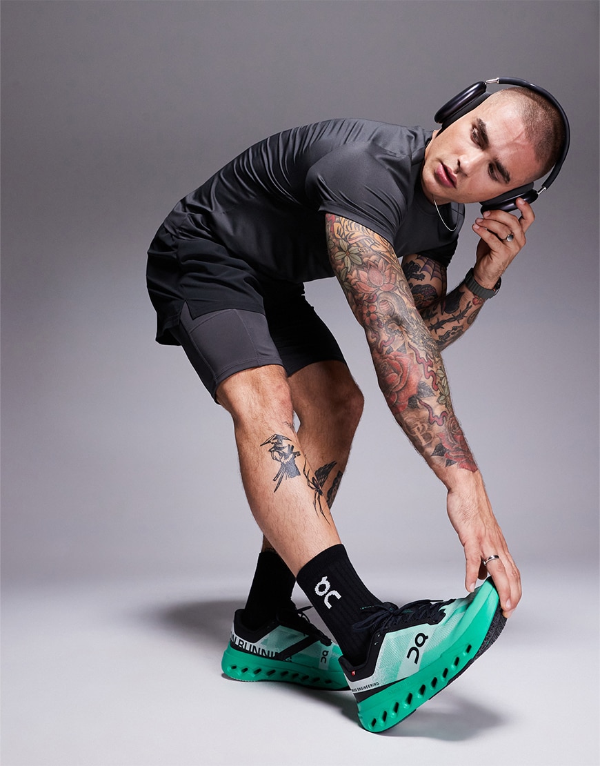 Man doing a stretch
