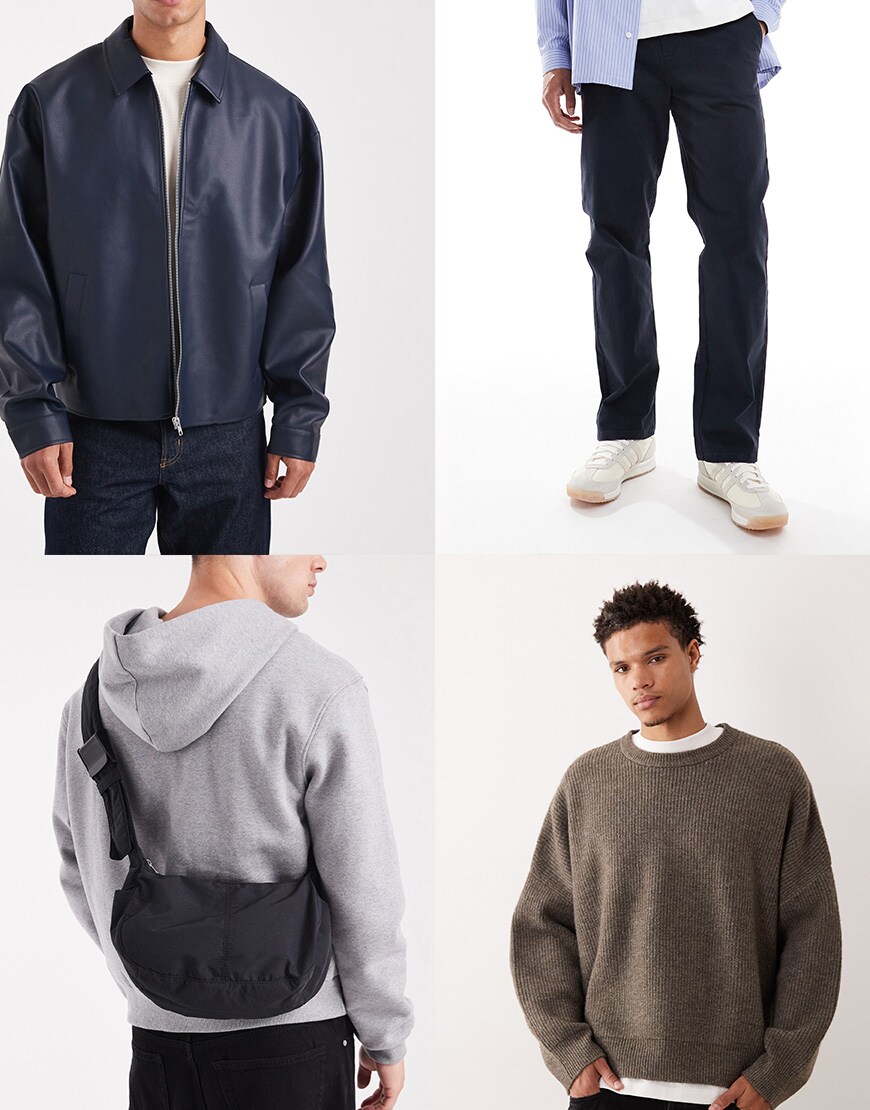 Collage of man wearing ASOS | ASOS Style Feed