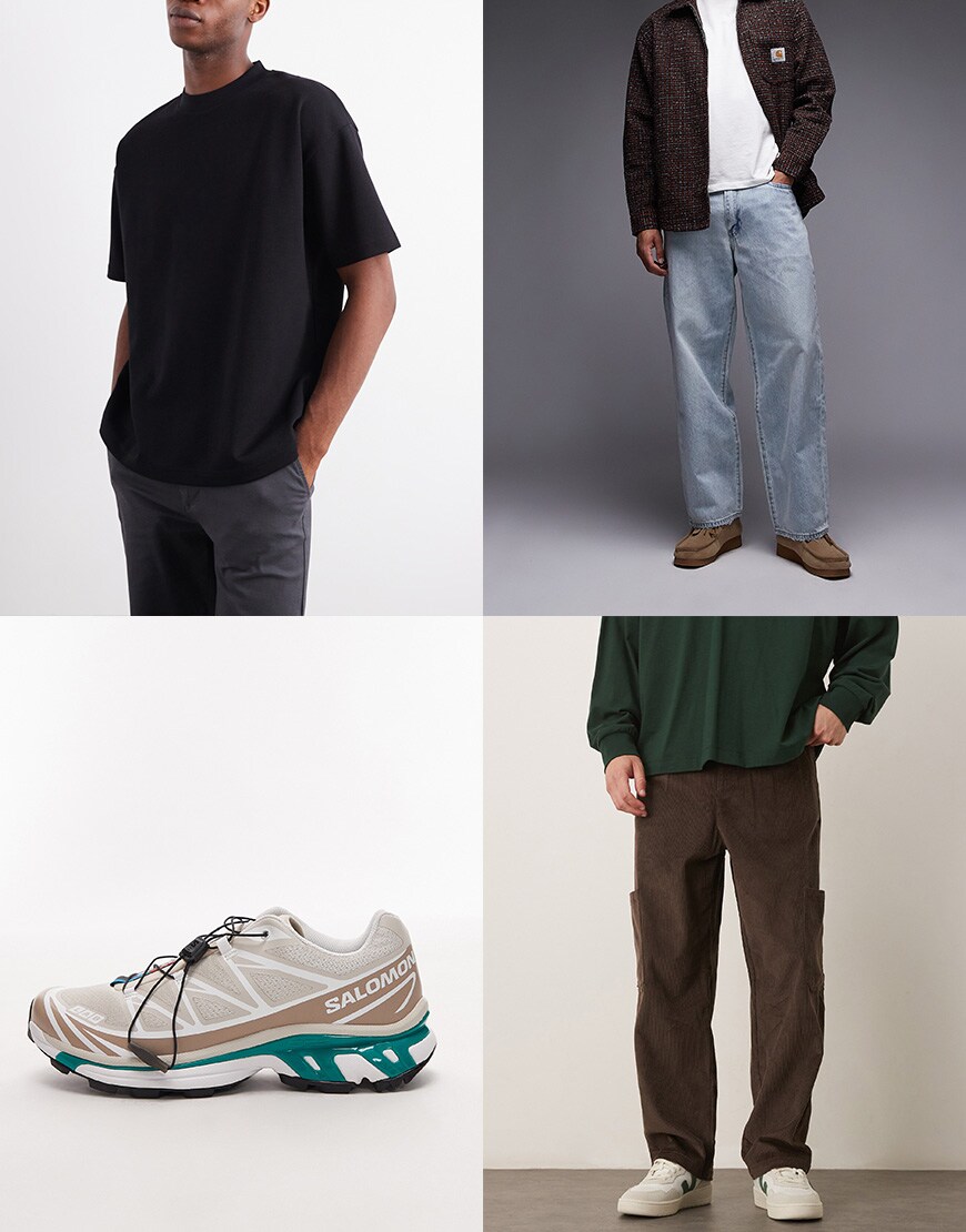 Collage of man wearing ASOS | ASOS Style Feed