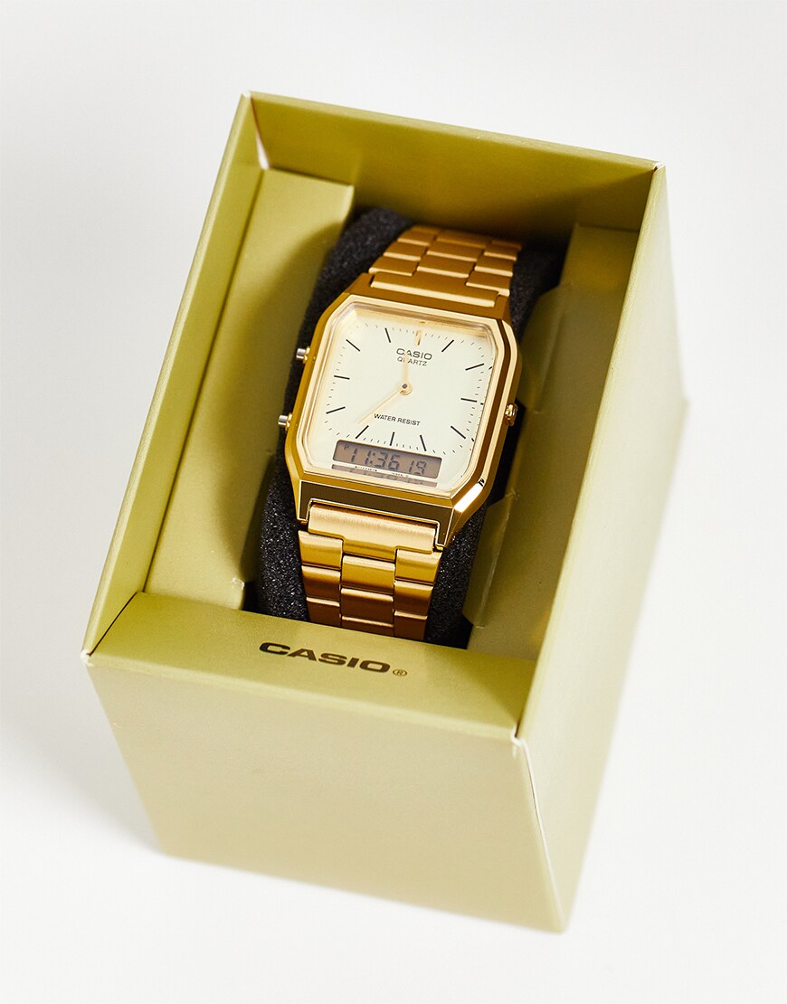 Casio gold watch