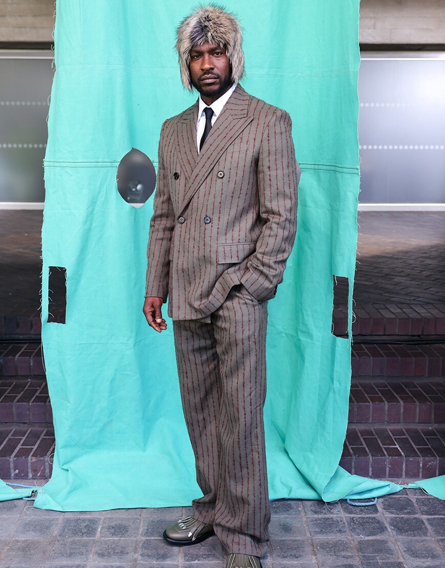 Skepta at the Burberry runway show | ASOS Style Feed