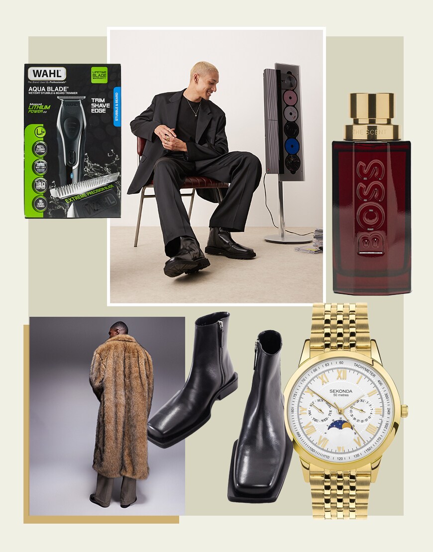 Collage of ASOS products