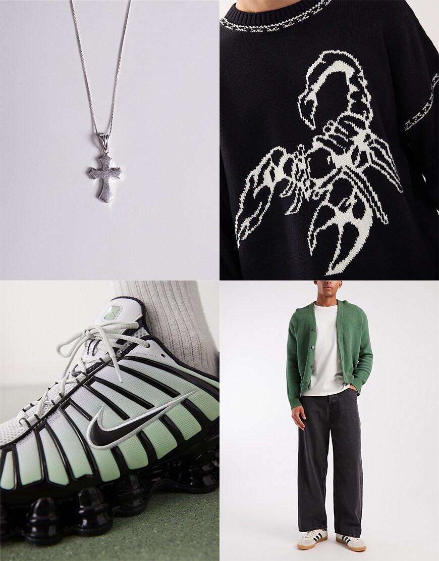 Collage of ASOS products