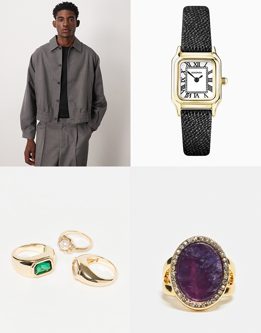 Collage of men wearing ASOS clothing | ASOS Style Feed