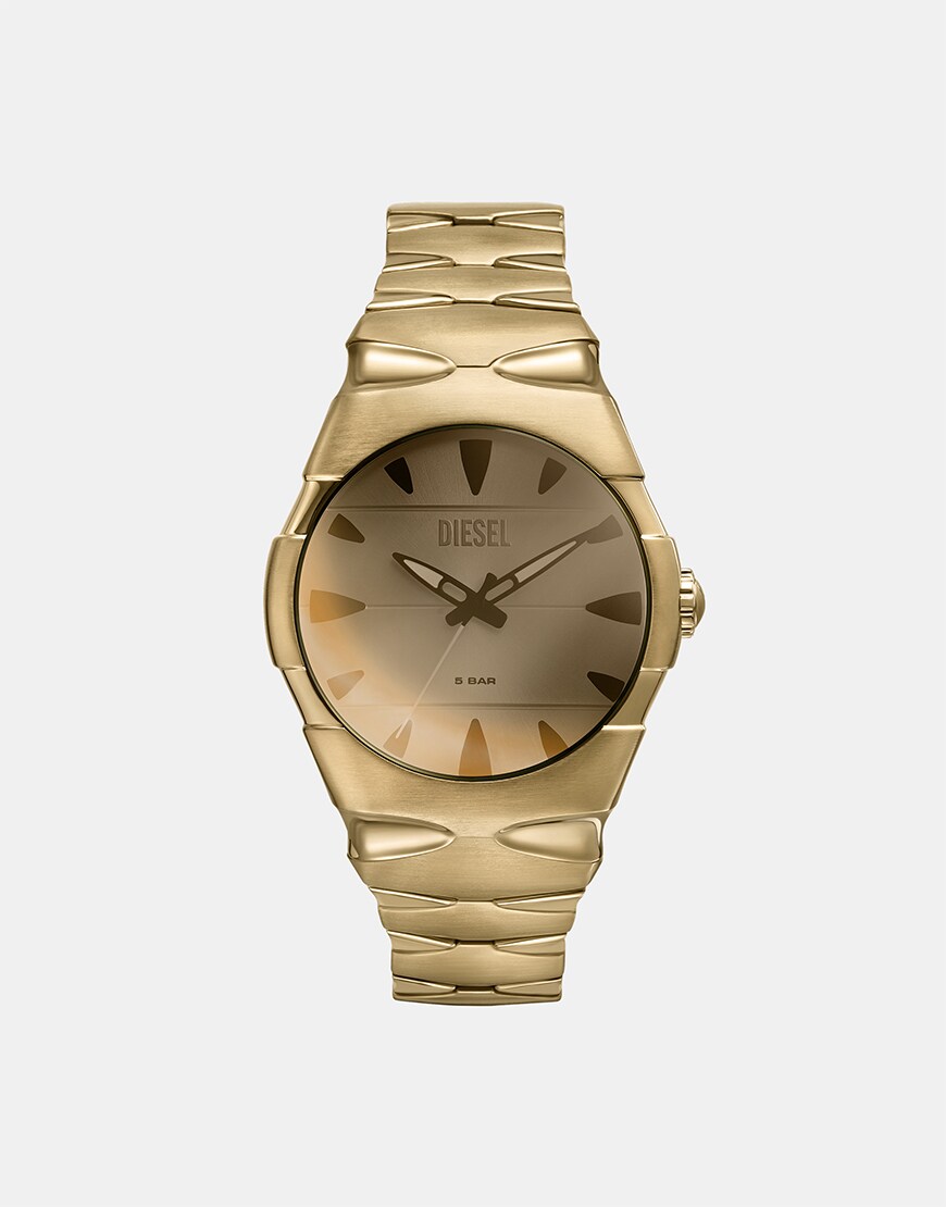 Diesel gold watch