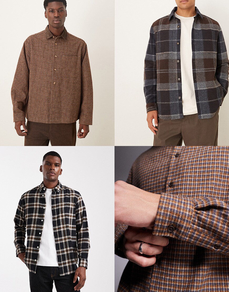 Collage of men wearing ASOS clothing | ASOS Style Feed