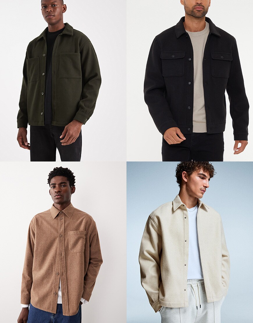 Collage of men wearing ASOS clothing | ASOS Style Feed