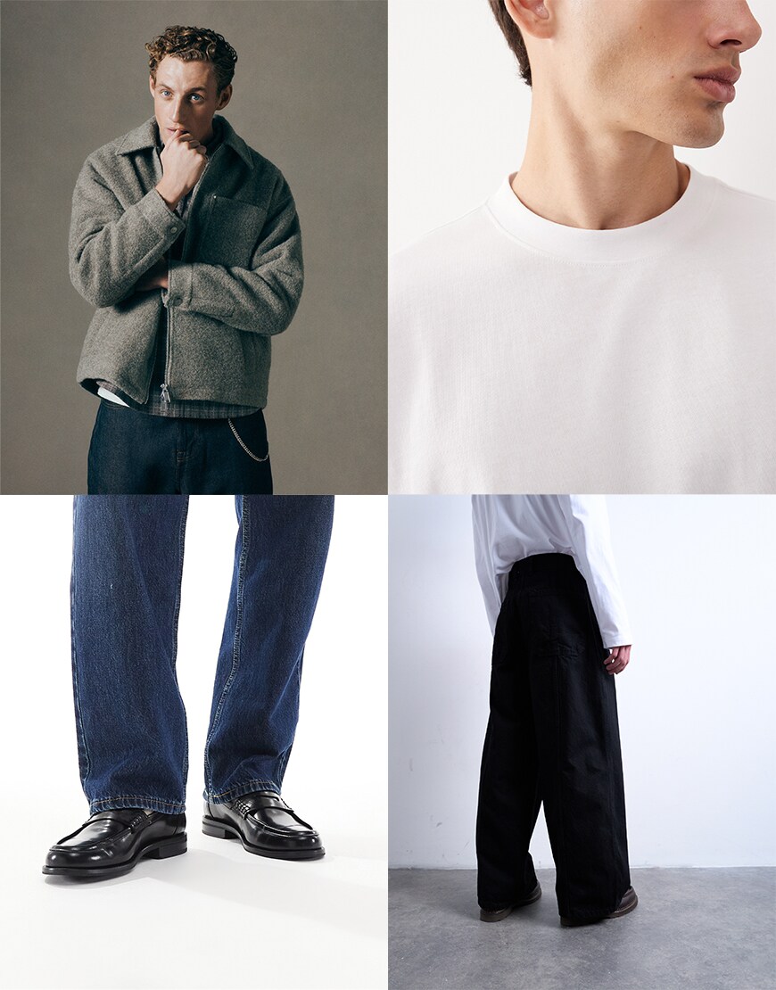 Collage of ASOS clothing