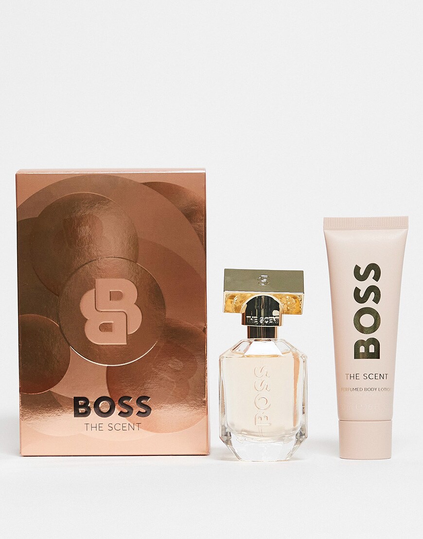 BOSS The Scent For Her Duo Gift Set - EDP 30ml + Body Lotion 50ml | ASOS Style Feed
