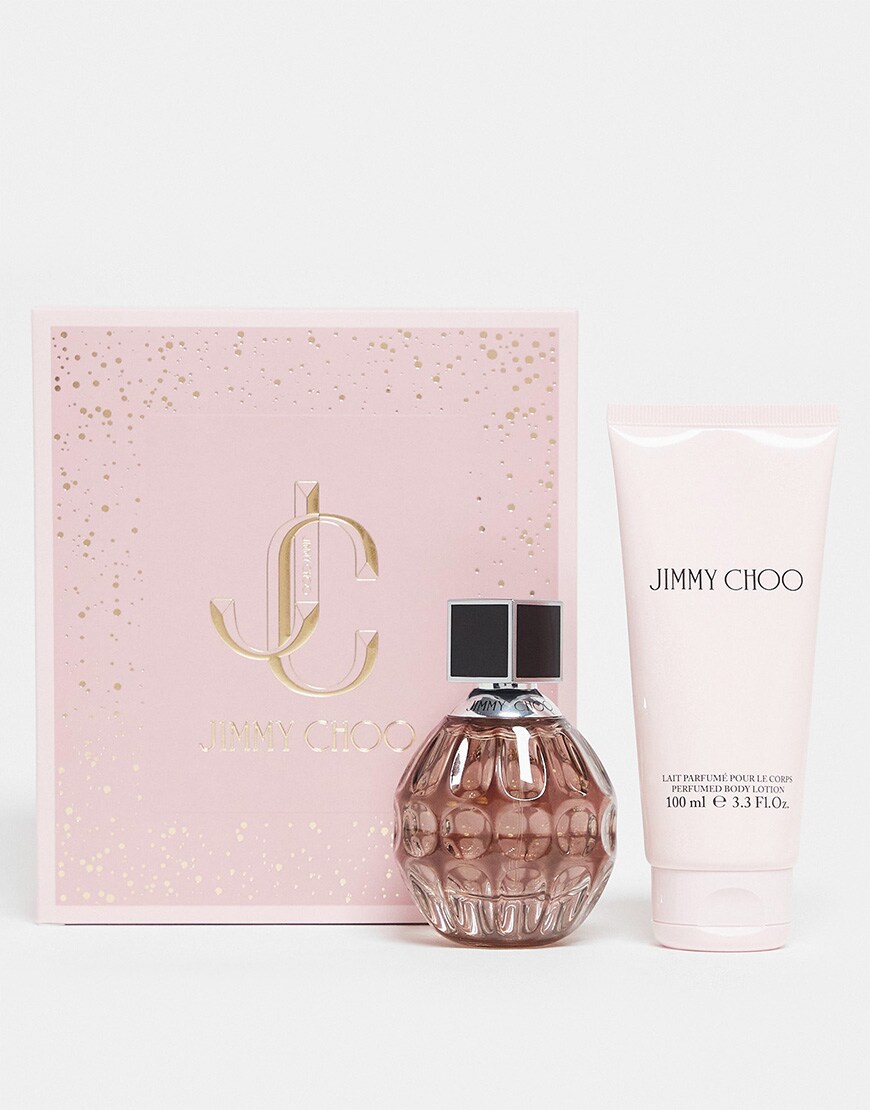 Jimmy Choo Original Gift Set: Eau de Parfum 60ml + Body Lotion 100ml Plastic Free | ASOS Style Feed