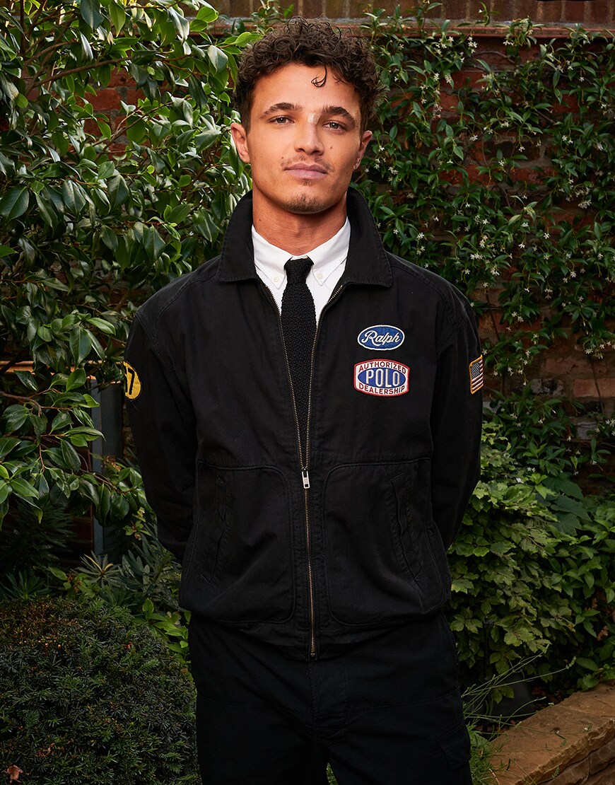 Lando Norris wearing Ralph Lauren | ASOS Style Feed
