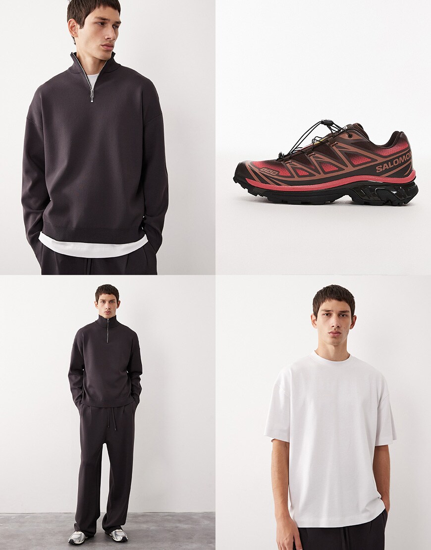 Collage of men wearing ASOS clothing | ASOS Style Feed