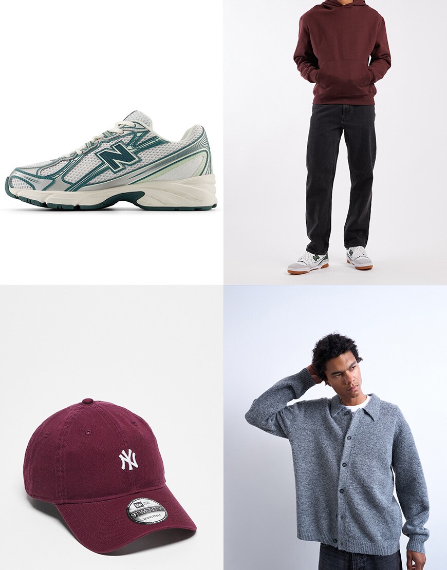 Collage of men wearing ASOS clothing | ASOS Style Feed