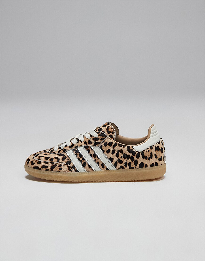 adidas Samba OG in leopard print