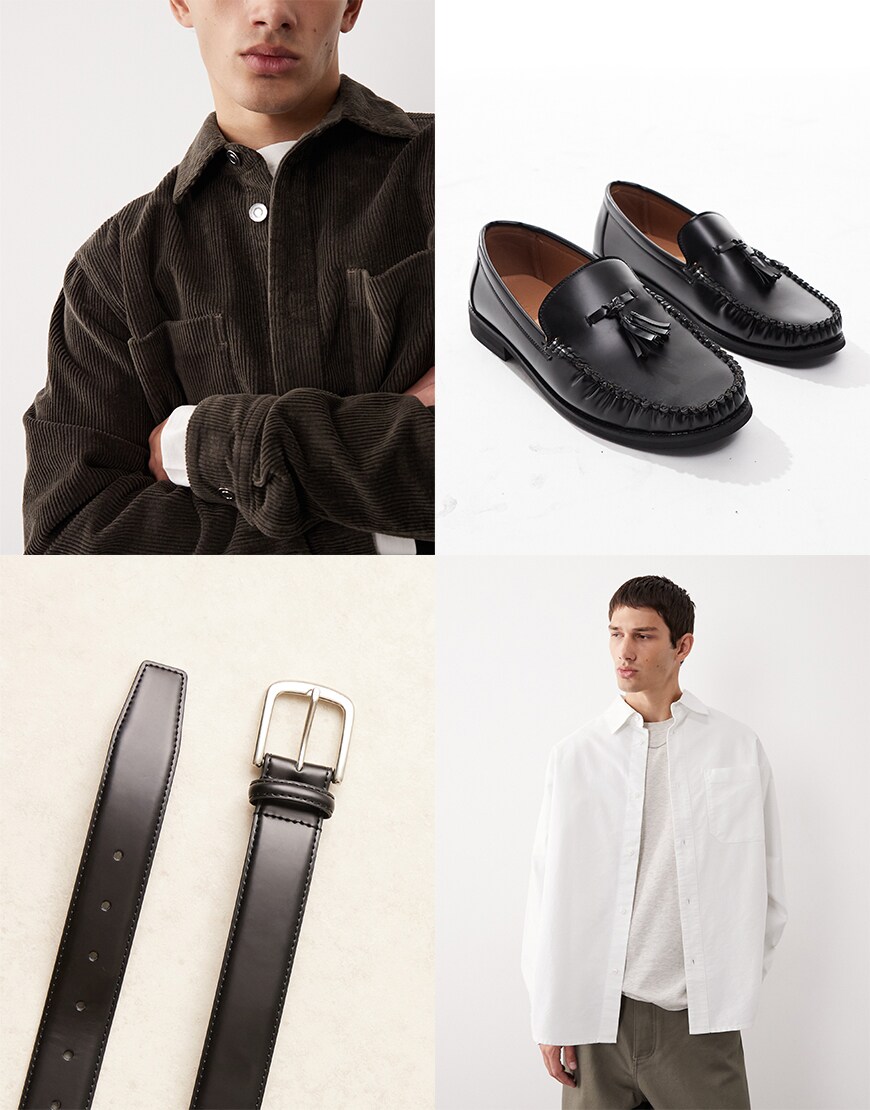 Collage of ASOS products