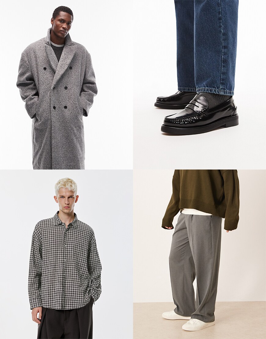 Collage of ASOS clothes