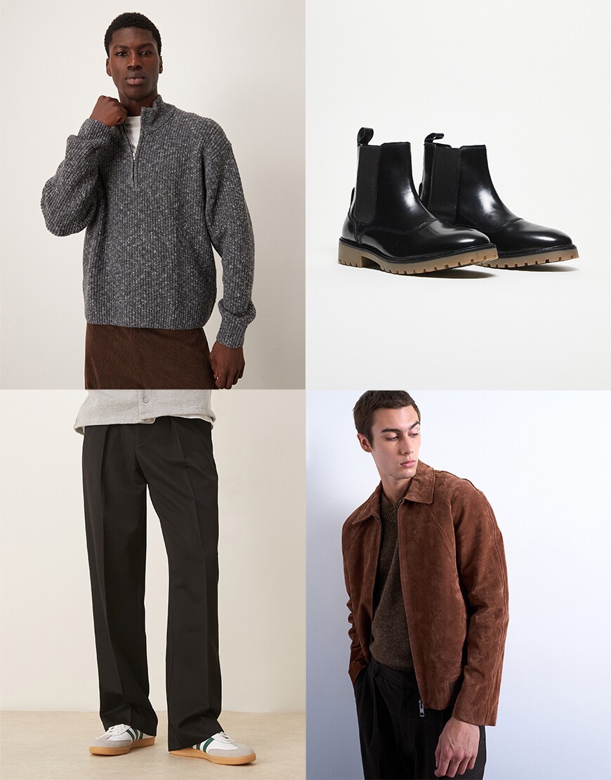 Collage of ASOS clothes