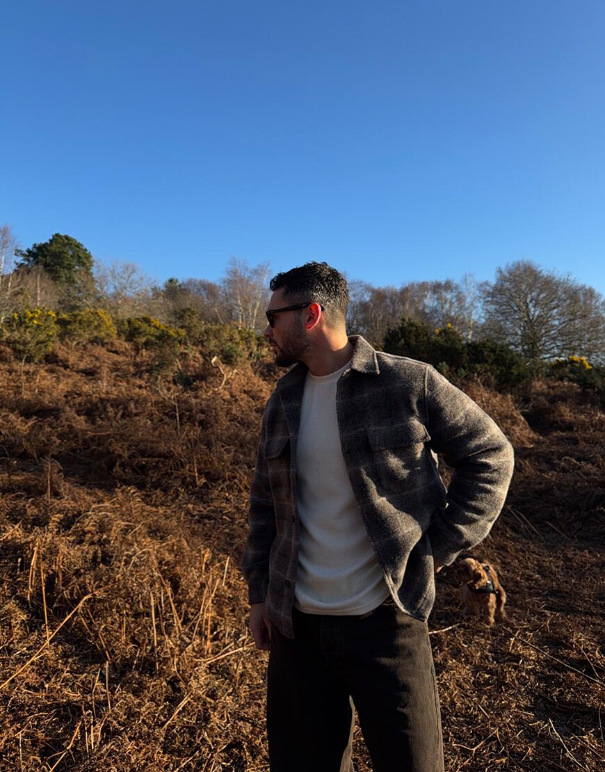 Man standing outside