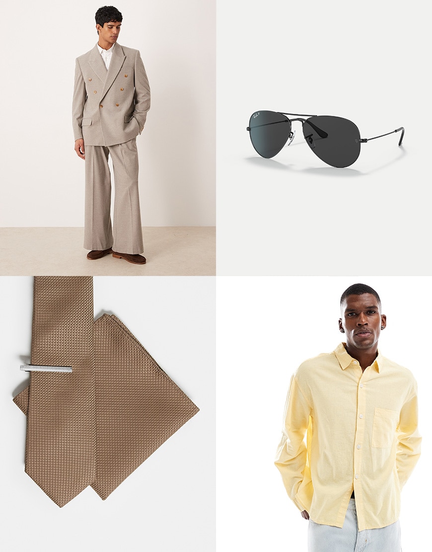 Collage of men wearing ASOS clothing | ASOS Style Feed