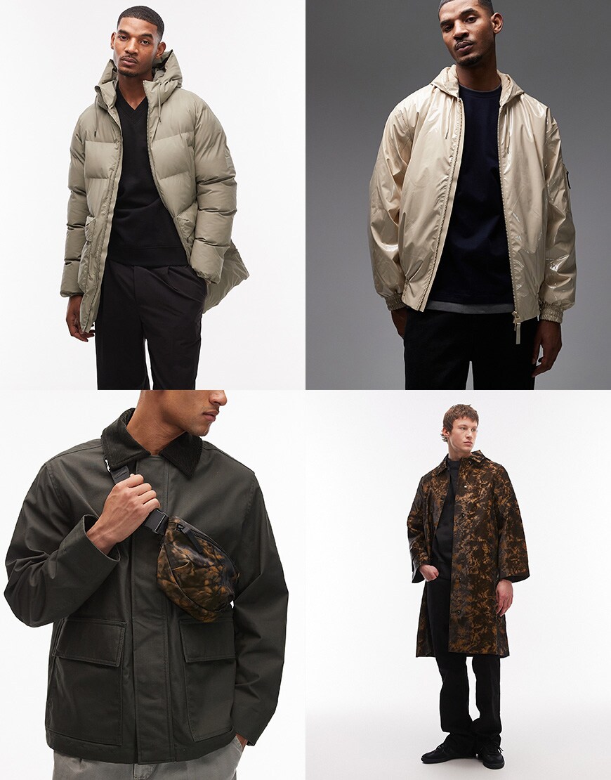 Collage of men wearing ASOS clothing | ASOS Style Feed