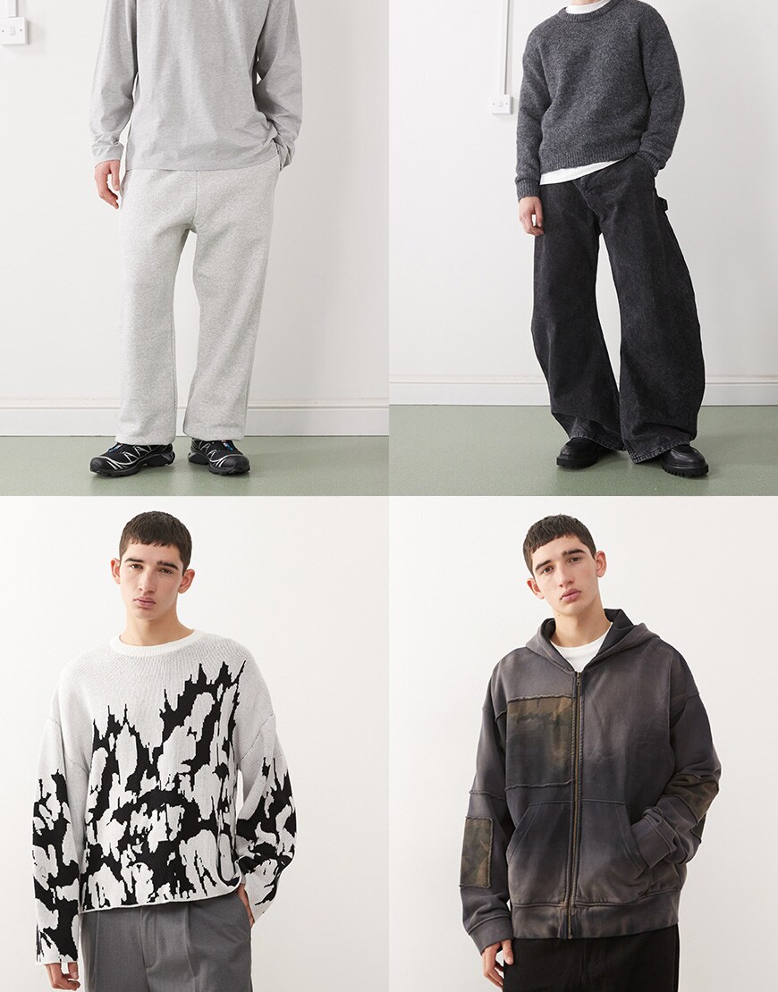 Collage of men wearing ASOS | ASOS Style Feed