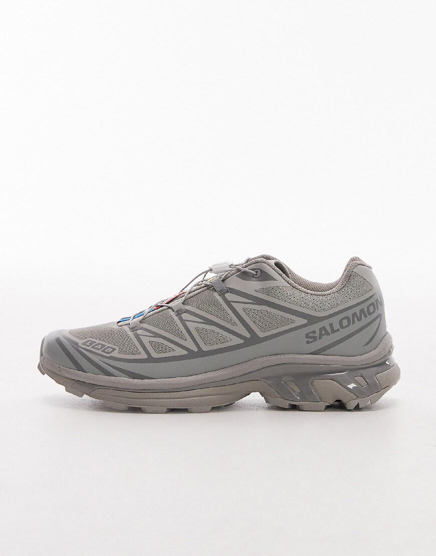 Salomon XT-6 unisex trainers in ghost gray | ASOS Style Feed
