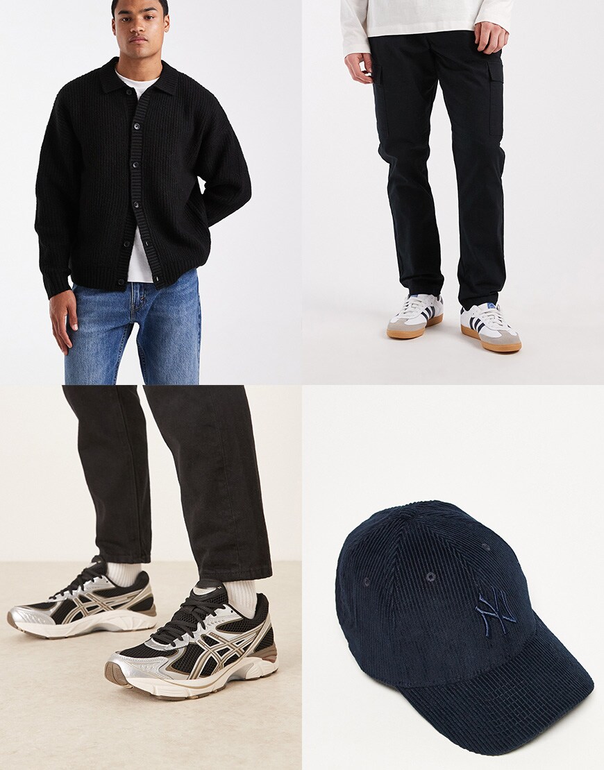 Collage of men wearing ASOS clothing | ASOS Style Feed