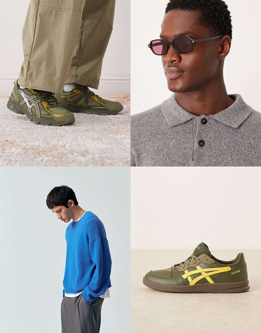 Collage of men wearing ASOS| ASOS Style Feed