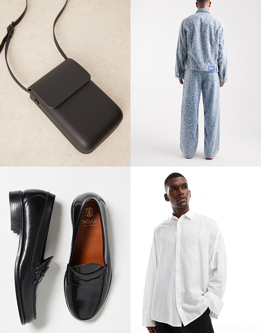 Collage of men wearing asos| ASOS Style Feed