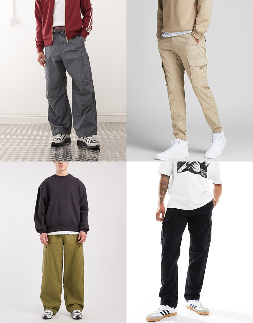 Collage of men wearing ASOS clothing | ASOS Style Feed