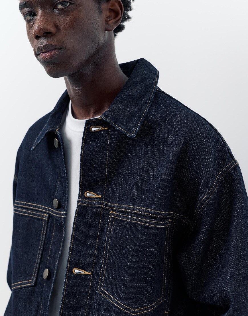 Man wearing denim jacket | ASOS Style Feed