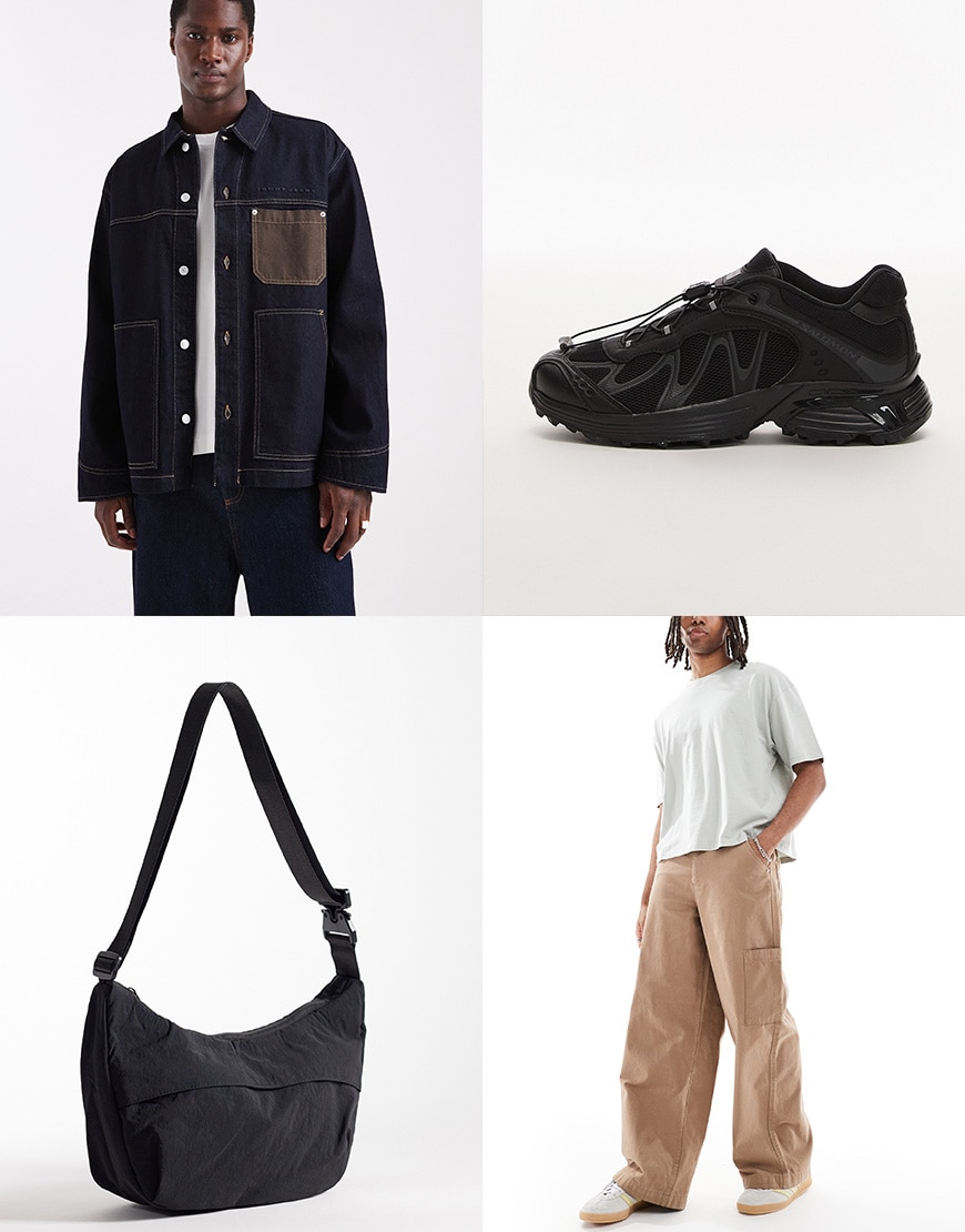 Collage of men wearing ASOS clothing | ASOS Style Feed